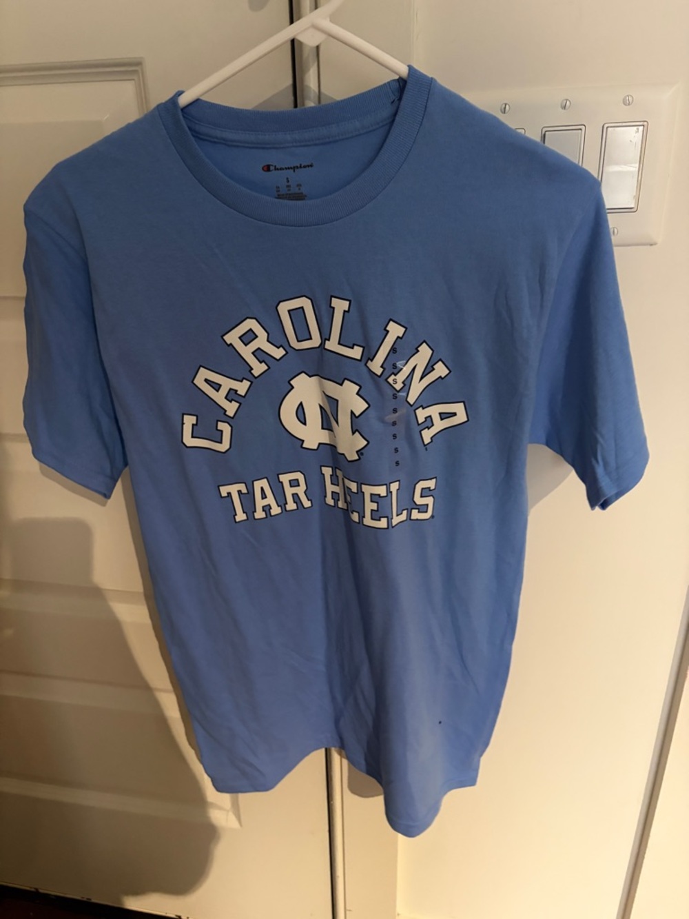 UNC Tarheel Carolina Champion Light Blue Collegiate T-Shirt
